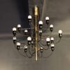 Lampadario in Ottone - Gino Sarfatti